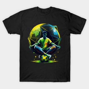 Brazil Soccer Magic Artwork T-Shirt